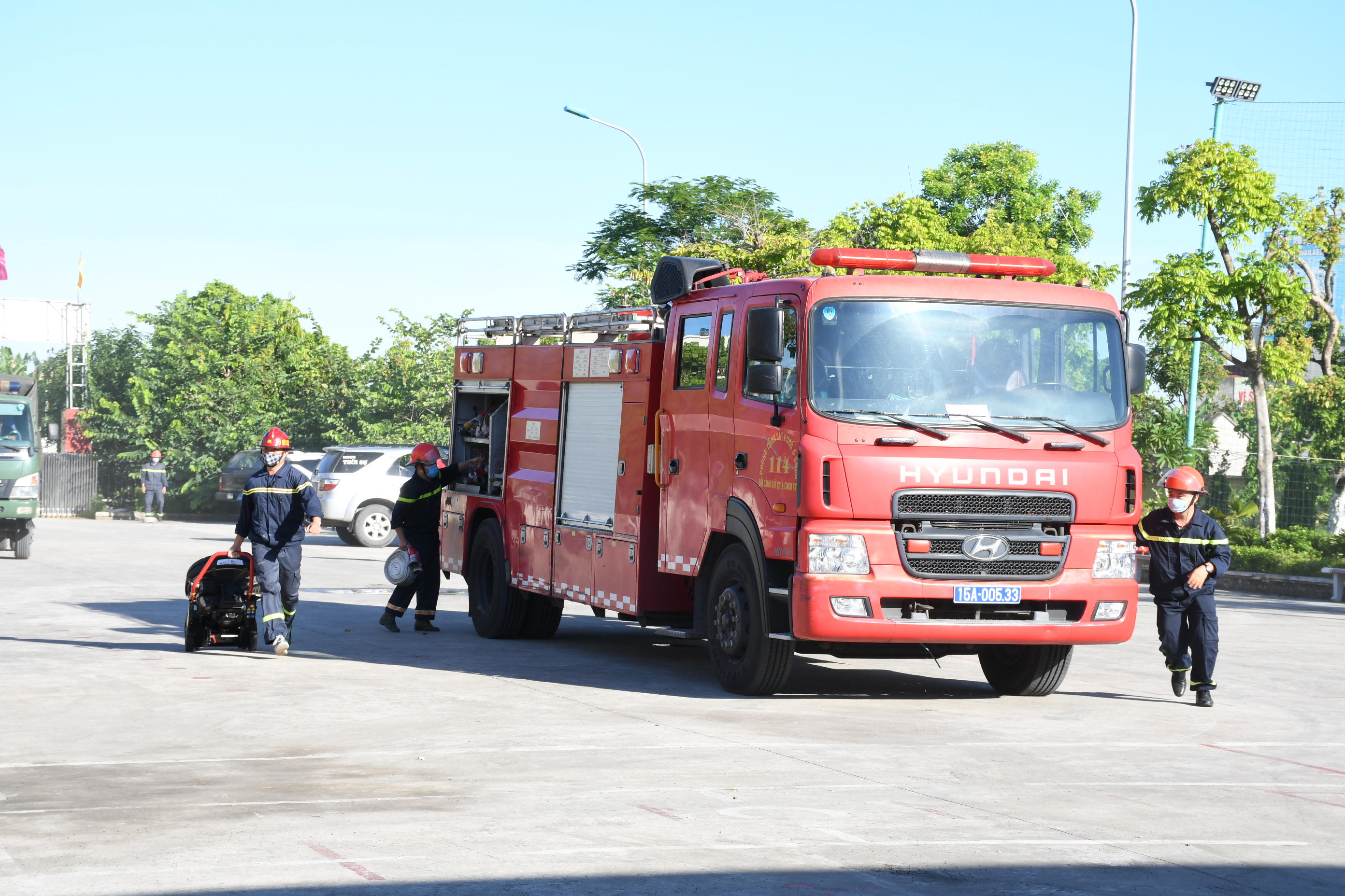 Khối Cảnh sát nhân dân tăng cường công tác hậu cần, kỹ thuật